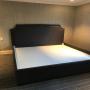 Custom Upholstered King Size Bed Custom Upholstery Custom Bed Custom Upholstered Headboard Nyc Bettertex 