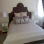 Custom Pillows Headboard Draper